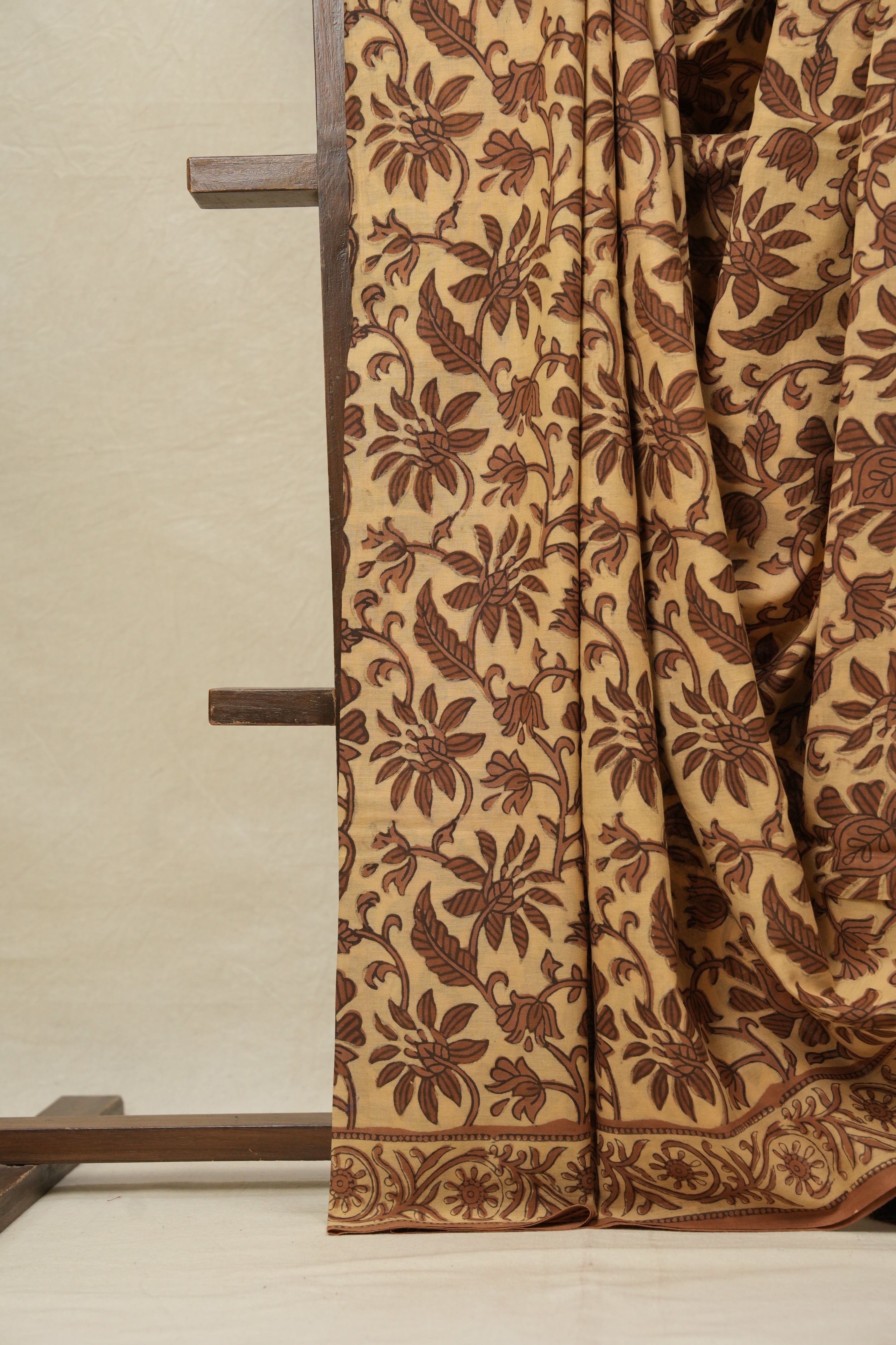 Beige HBP Cotton Saree - SRBCS1797