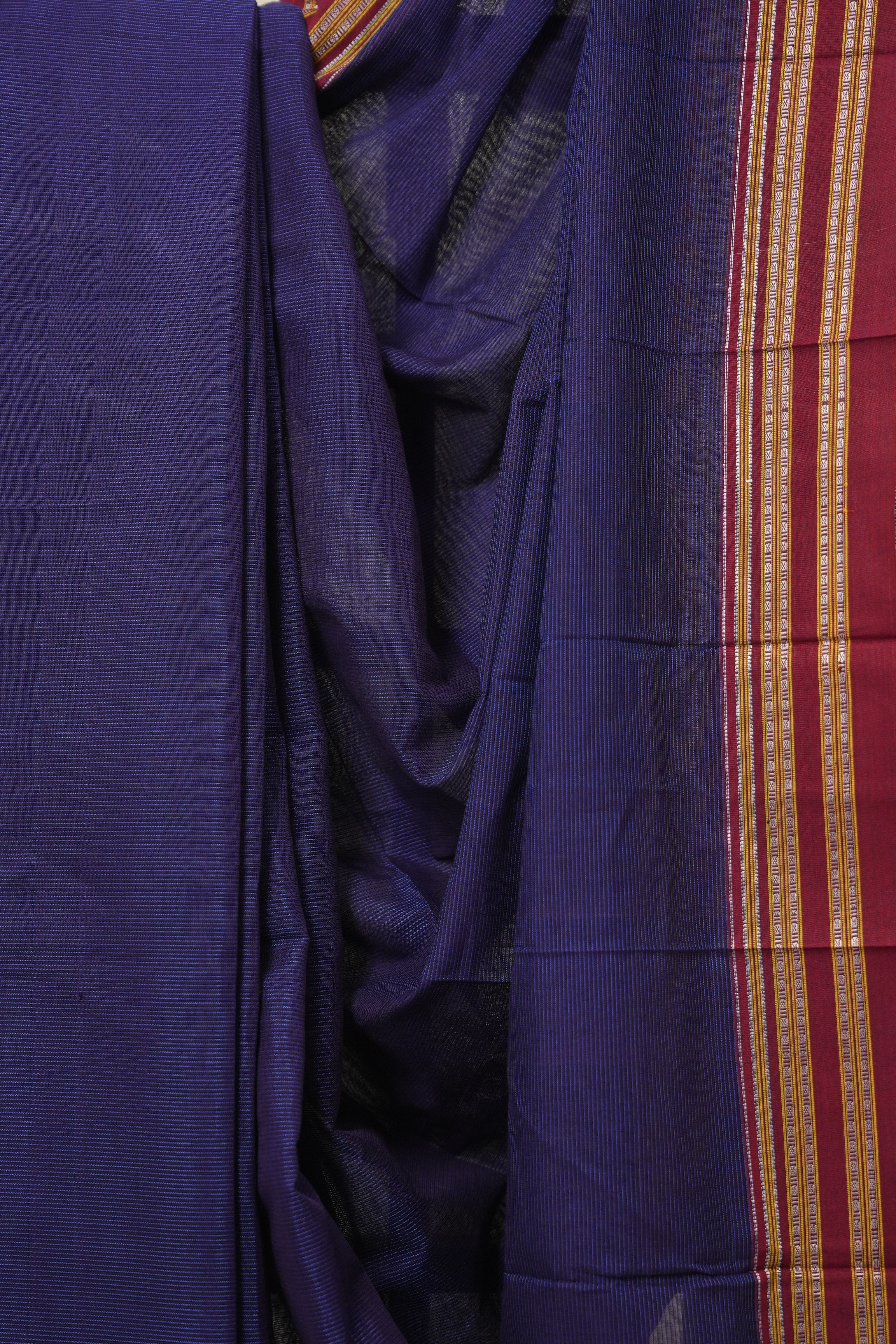 Violet Cotton Ilkal Saree - SRVCIS882