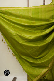Green Tussar Silk Saree - SRGTSS1789