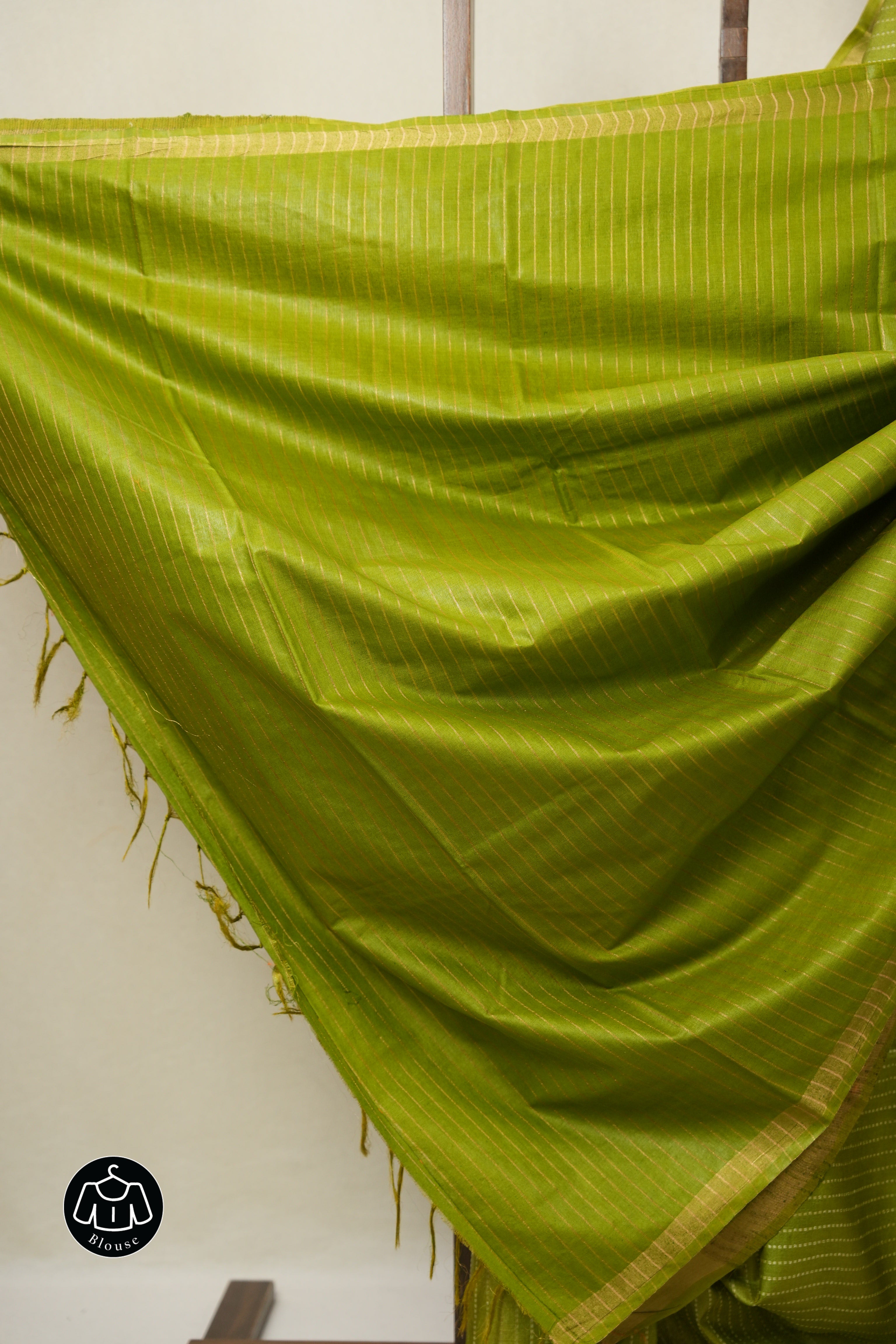 Green Tussar Silk Saree - SRGTSS1789