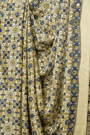 Cream HBP Modal Silk Saree - SRCMSS644