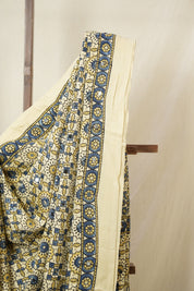 Cream HBP Modal Silk Saree - SRCMSS644