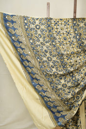 Cream HBP Modal Silk Saree - SRCMSS644