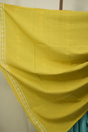 Sea Blue HBP Cotton Saree - SRSBCS3488