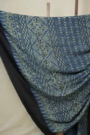 Blue HBP Modal Silk Saree - SRBMSS645