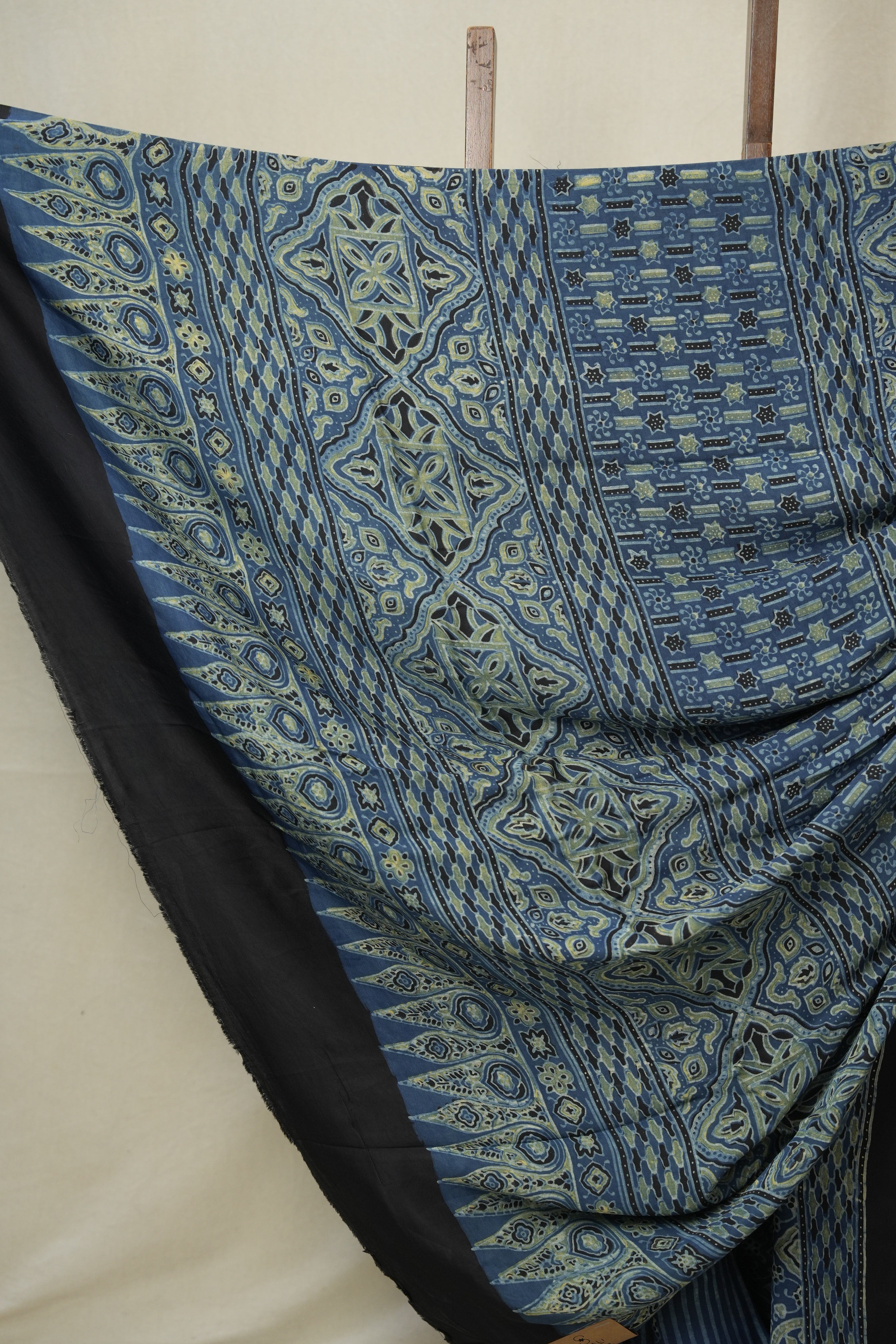 Blue HBP Modal Silk Saree - SRBMSS645