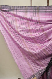 Pink Tussar Silk Saree - SRPTSS1807