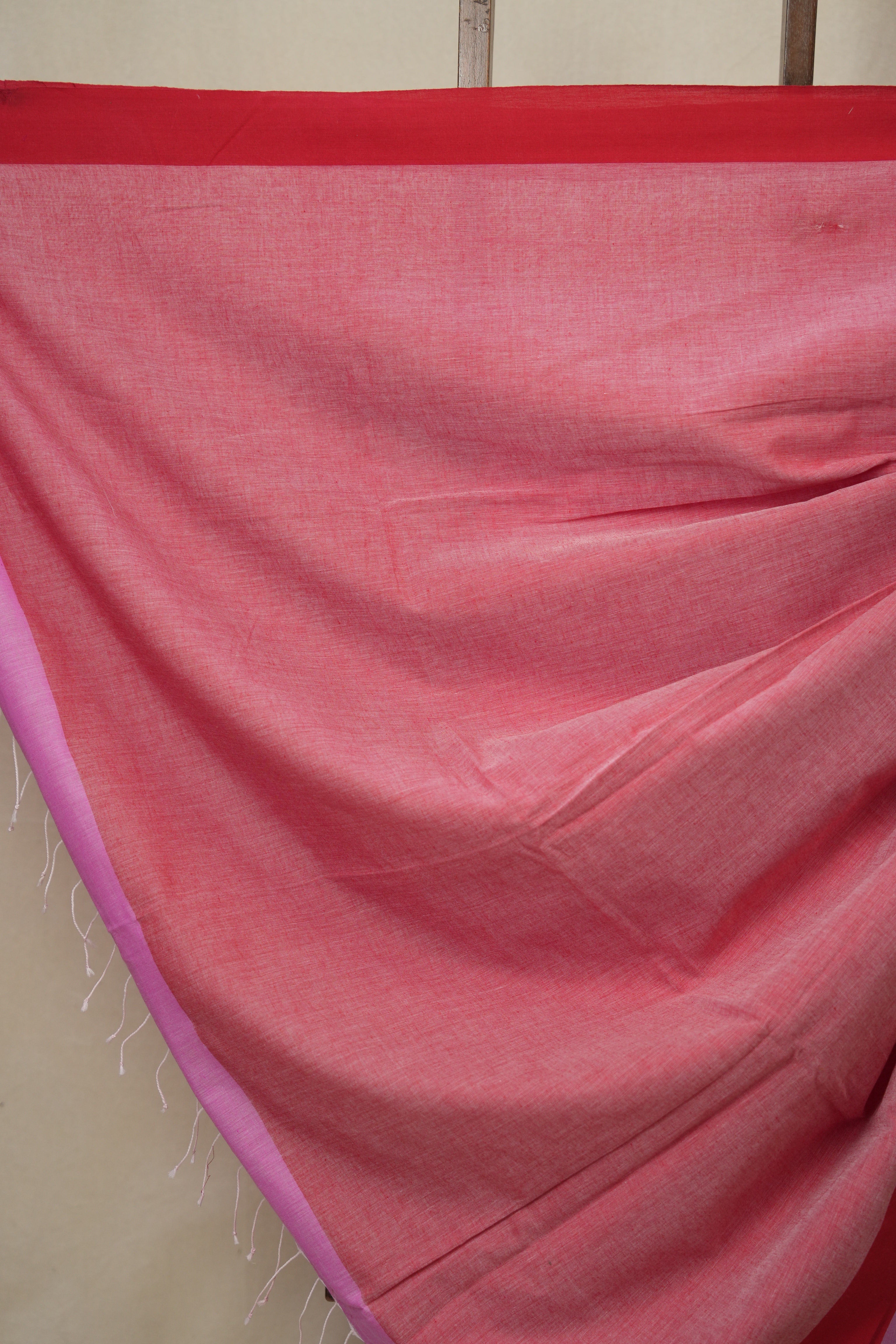 Pink Bengal Cotton Saree - SRPBCS173