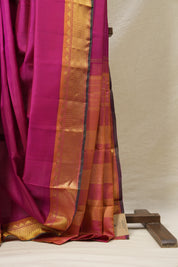 Magenta Kanjeevaram Silk Saree - SRMKSS774