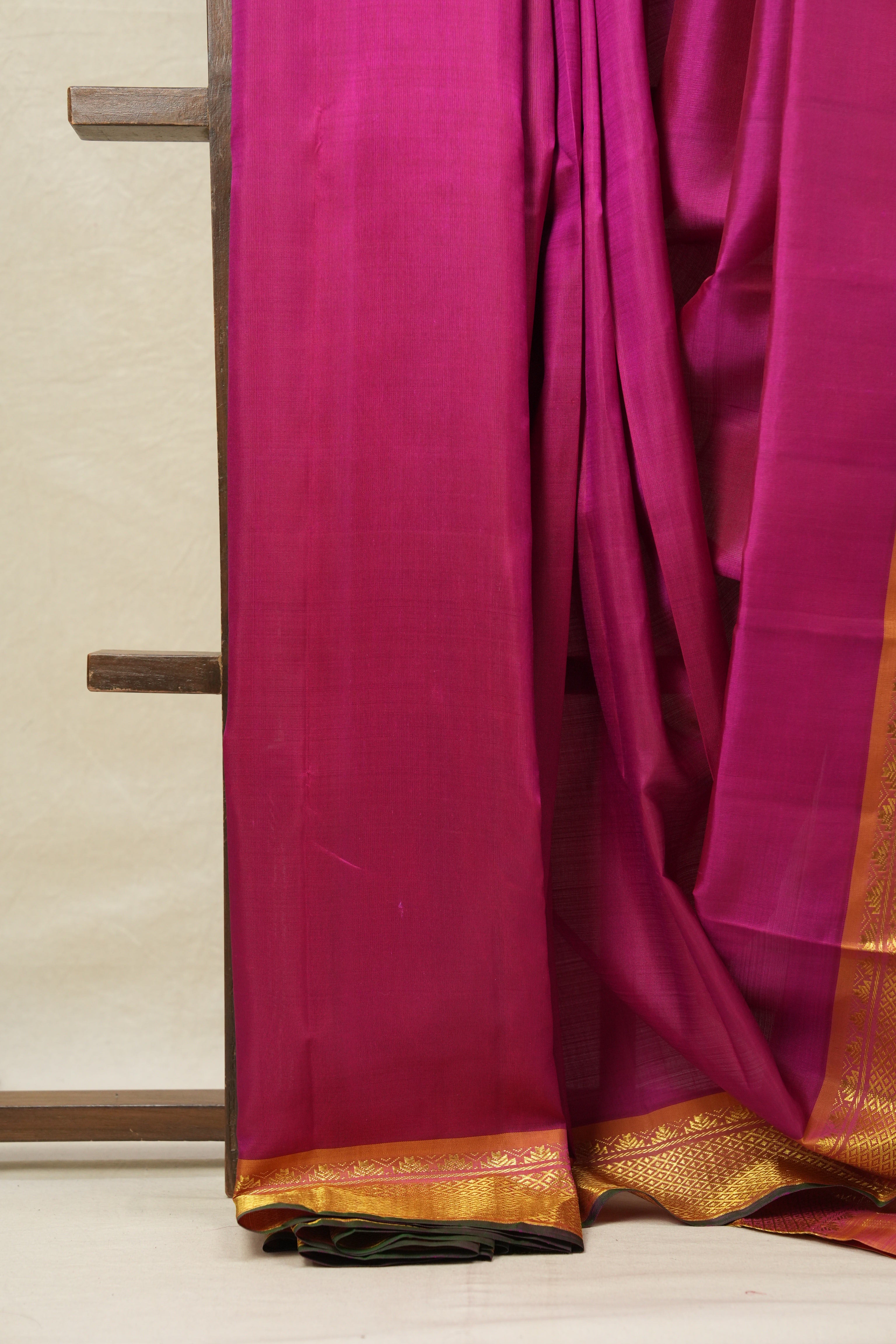 Magenta Kanjeevaram Silk Saree - SRMKSS774