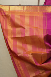 Magenta Kanjeevaram Silk Saree - SRMKSS774