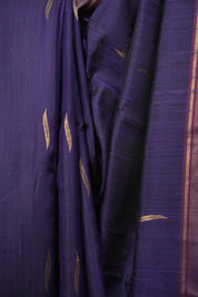 Purple Raw Silk Saree - SRPRSS1071