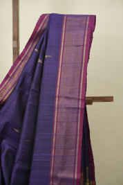 Purple Raw Silk Saree - SRPRSS1071