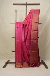 Pink Chanderi Silk Saree - SRPCSS177