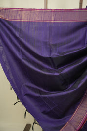 Purple Raw Silk Saree - SRPRSS1071