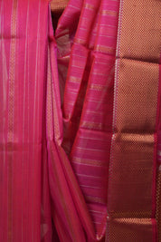 Pink Chanderi Silk Saree - SRPCSS177