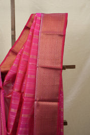 Pink Chanderi Silk Saree - SRPCSS177
