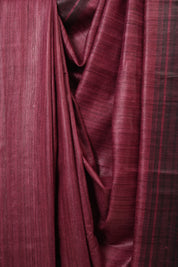 Onion Pink Tussar Silk Saree - SROPTSS1843