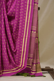 Rani Pink HBP Cotton Saree - SRRPCS3276