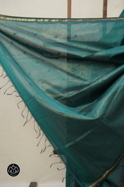 Peacock Green Maheshwari Saree - SRPGMS982