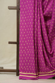 Rani Pink HBP Cotton Saree - SRRPCS3276
