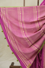 Rani Pink HBP Cotton Saree - SRRPCS3276