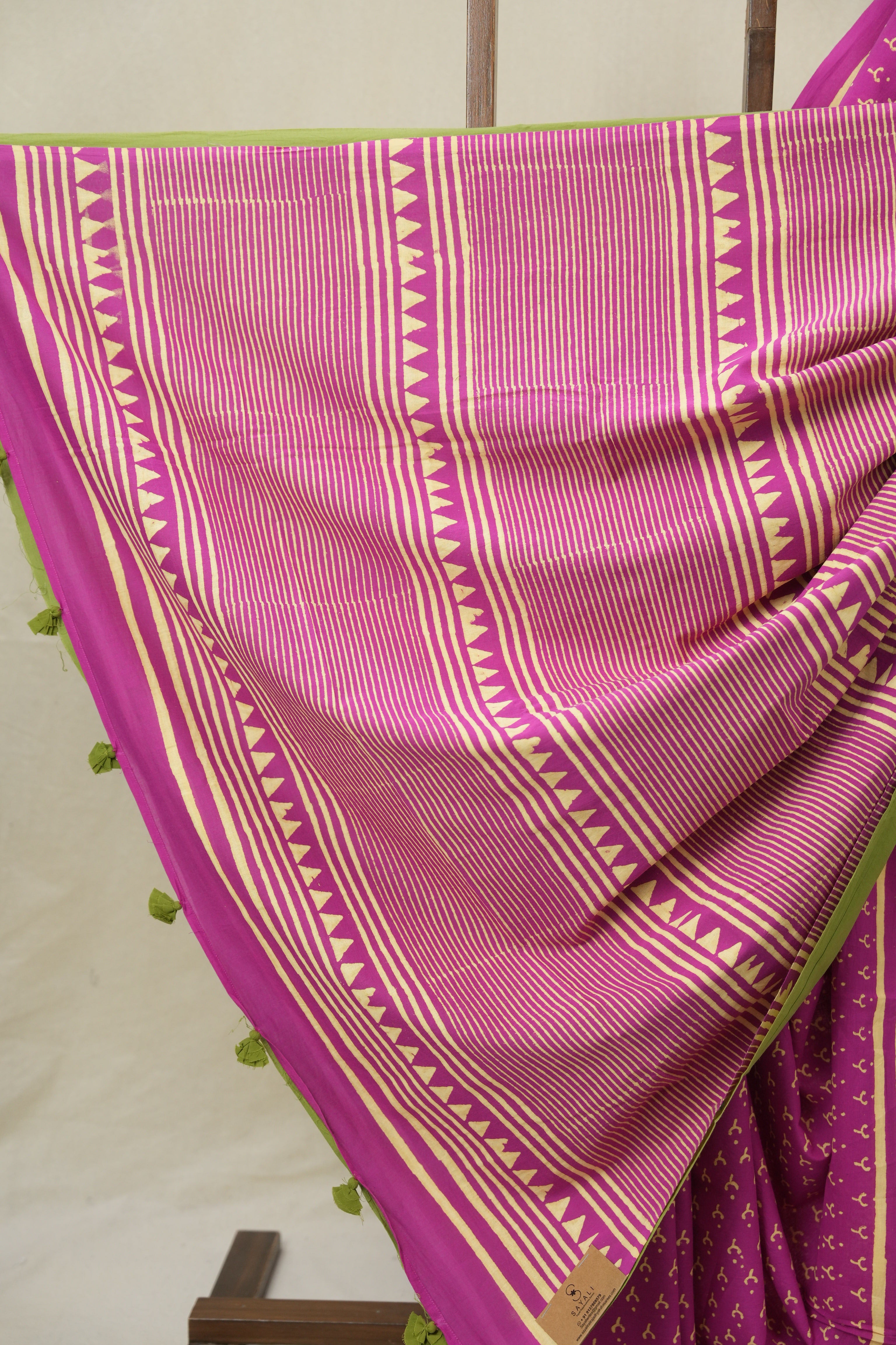 Rani Pink HBP Cotton Saree - SRRPCS3276