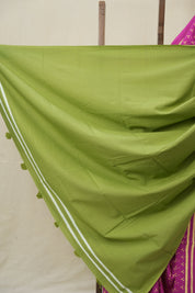 Rani Pink HBP Cotton Saree - SRRPCS3276