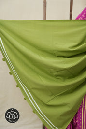 Rani Pink HBP Cotton Saree - SRRPCS3276