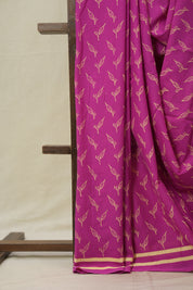 Pink HBP Cotton Saree - SRPCS3368