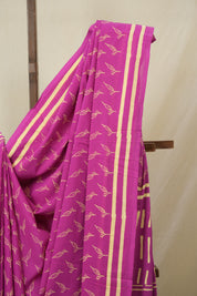 Pink HBP Cotton Saree - SRPCS3368