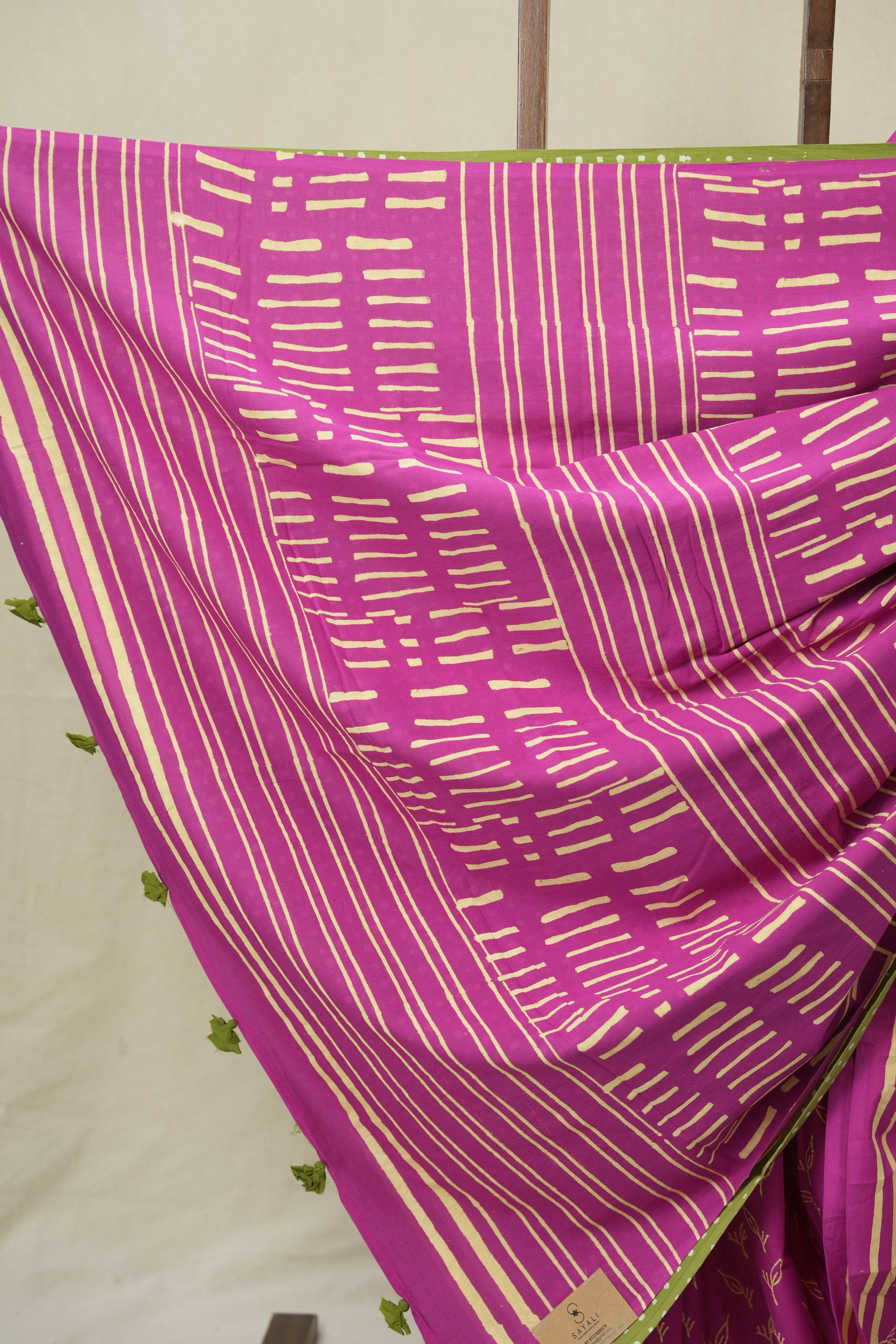 Pink HBP Cotton Saree - SRPCS3368
