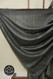 Dark Green Tussar Silk Saree - SRDGTSS1845