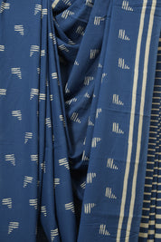 Blue HBP Cotton Saree - SRBCS3374