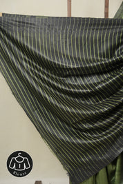 Green Tussar Silk Saree - SRGTSS1850