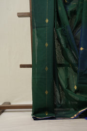Green Maheshwari Saree - SRGMS976