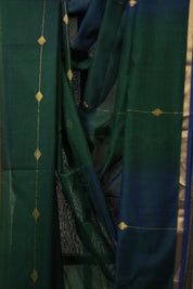 Green Maheshwari Saree - SRGMS976