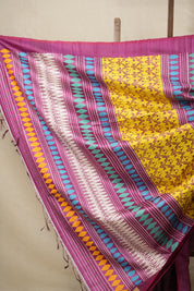 Dusty Pink Gopalpur Tussar Silk Saree - SRDPTSS1549