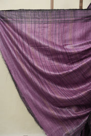 Purple Tussar Silk Saree - SRPTSS1853