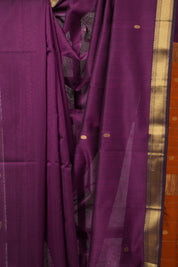 Purple Maheshwari Saree - SRPMS971