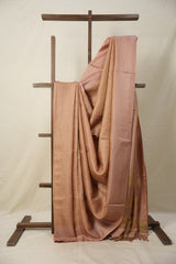 Peach Tussar Silk Saree - SRPTSS1614