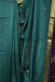 Peacock Green Maheshwari Saree - SRPGMS969