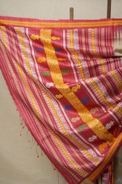 Beige Tussar Silk Saree - SRBTSS1553