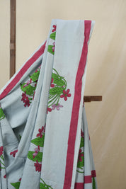 Pale Blue HBP Signature Cotton Saree - SRPBSCS28