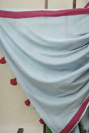 Pale Blue HBP Signature Cotton Saree - SRPBSCS28