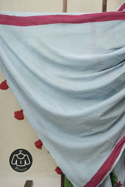 Pale Blue HBP Signature Cotton Saree - SRPBSCS28