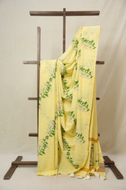 Yellow HBP Signature Cotton Saree - SRYSCS25