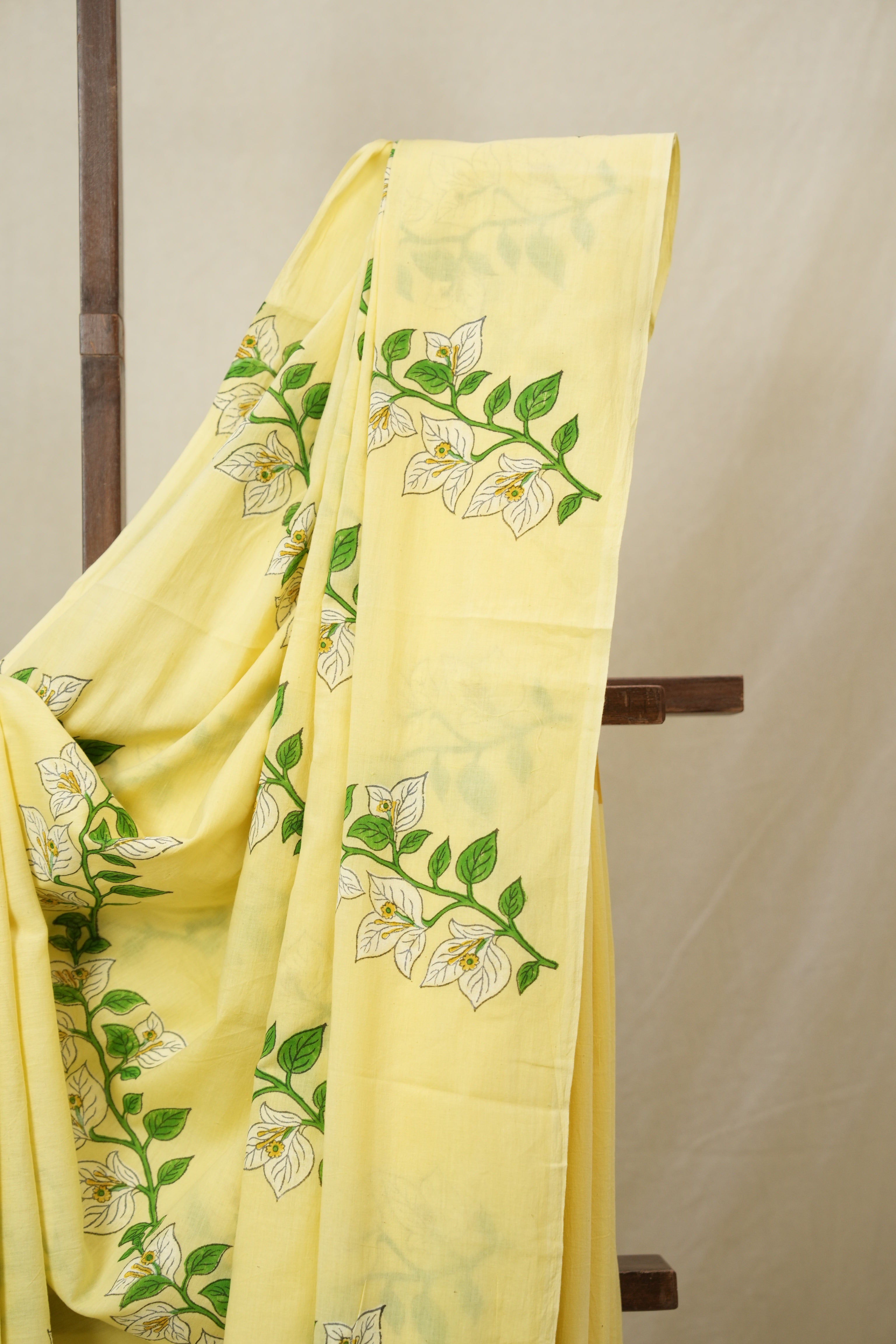 Yellow HBP Signature Cotton Saree - SRYSCS25