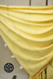 Yellow HBP Signature Cotton Saree - SRYSCS25