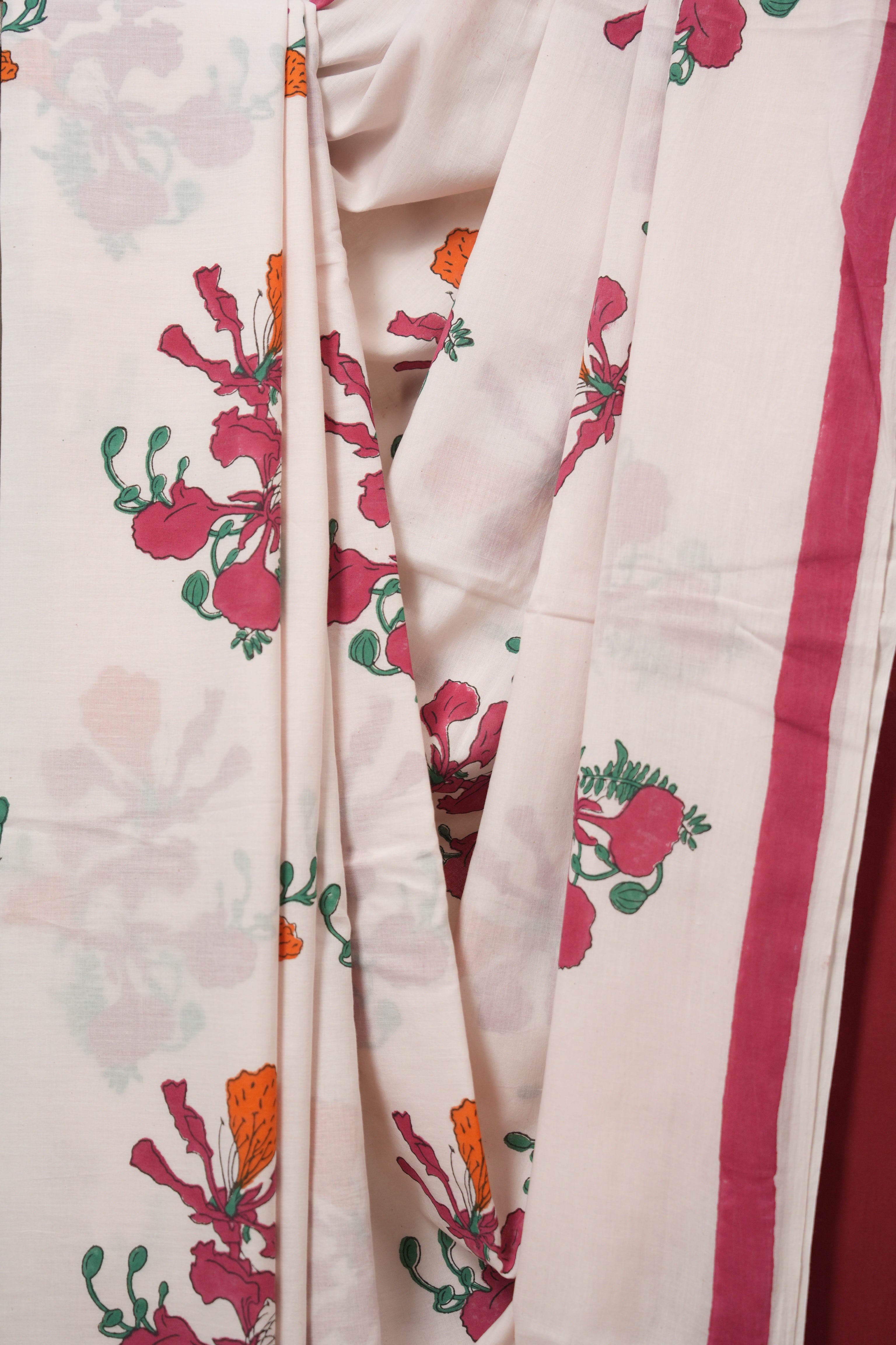 Light Pink HBP Signature Cotton Saree - SRLPSCS24